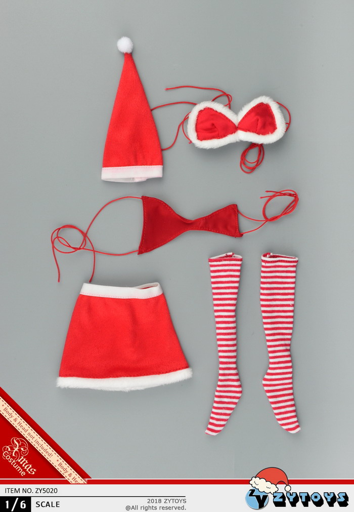 ZYTOYS ZY5020 Christmas girl clothes set