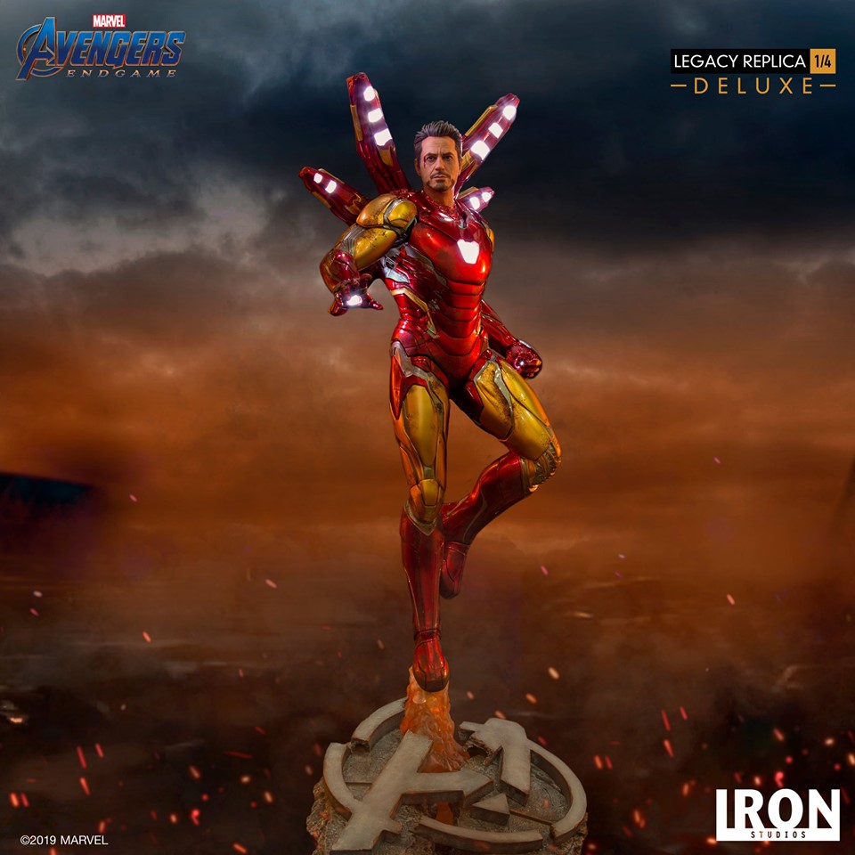 Iron Studios Deluxe Legacy Replica 1/4 Avengers Endgame - Iron Man Mark LXXXV