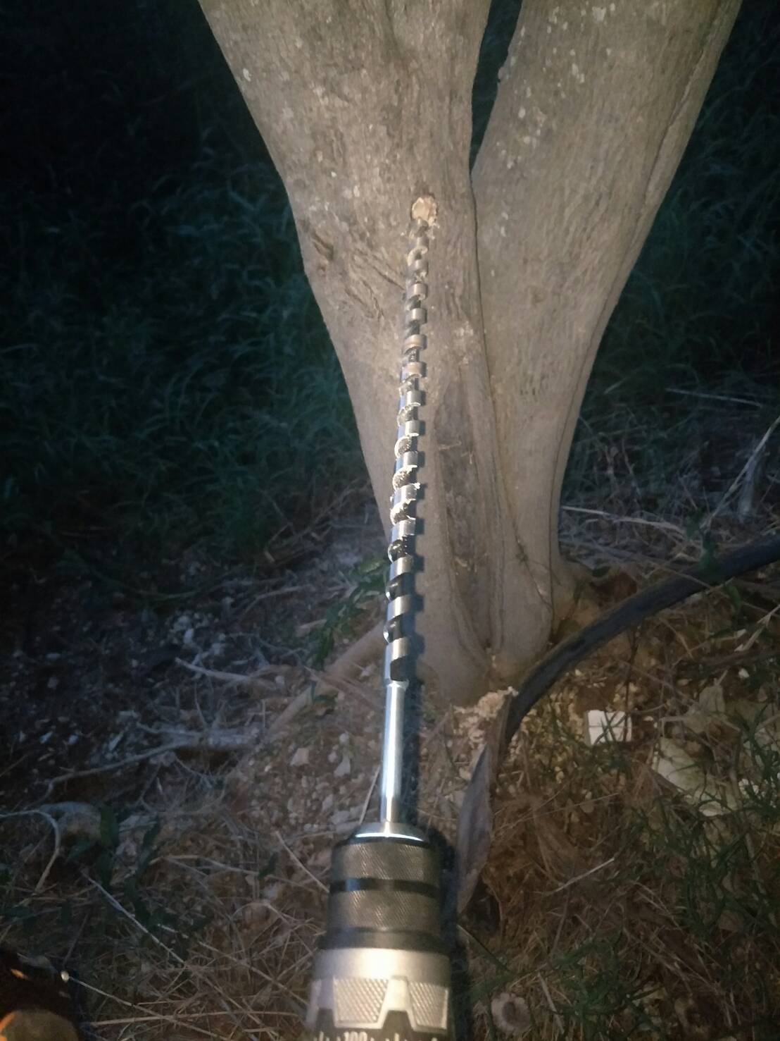 D23 ชุดดอกเจาะไม้ยาว 450 mm 12-25 mm สำหรับ เจาะต้นปาล์ม/ต้นไม้ /เจาะไม้หนา