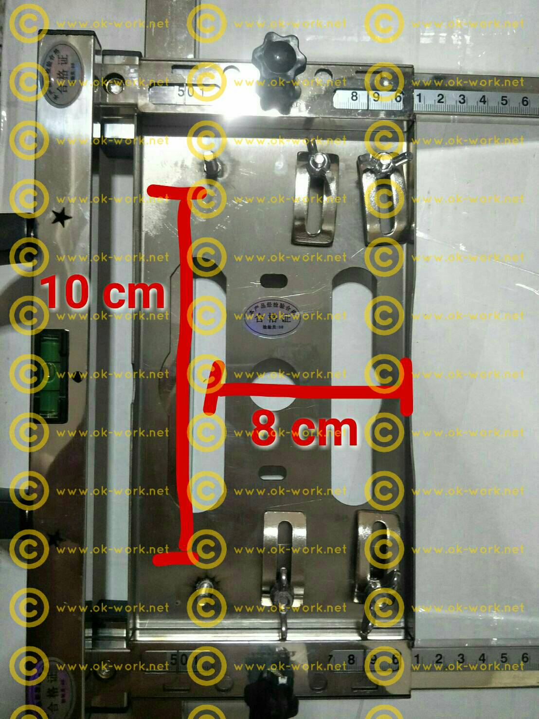 G28 ชุดรางเลื่อยวงเดือน สำหรับเลื่อยวงเดือน 4-5 นิ้ว / ทริมเมอร์ / สำหรับซอยไม้ ระยะตัด 30cm***ไม่รวมเครื่อง