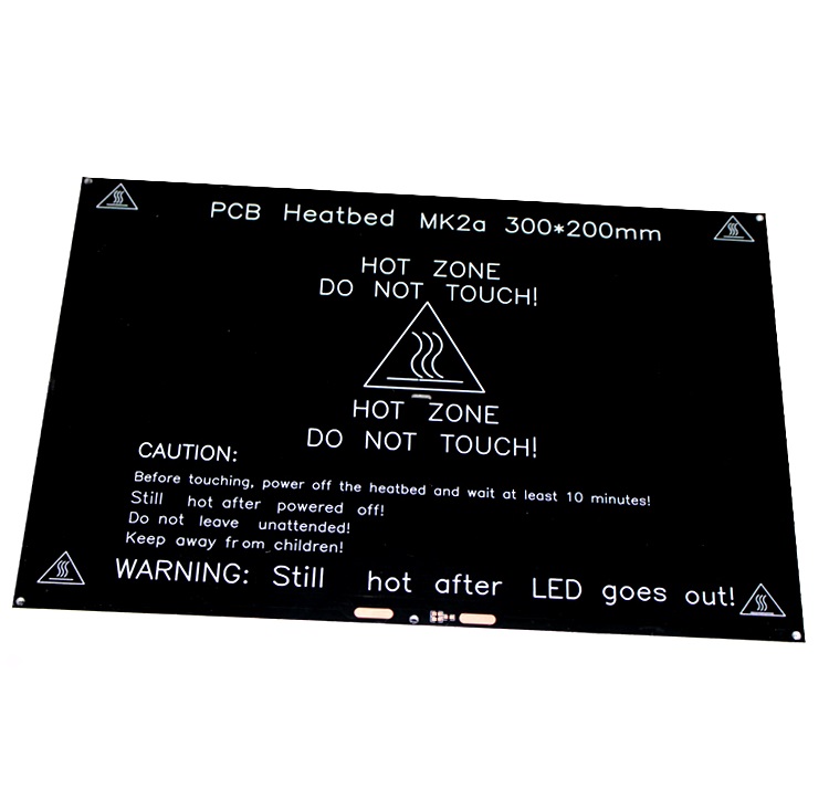 Aluminum MK2A 300x200mm Heated Bed PCB 3.0mm