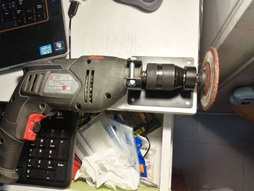 G02 ตัวแปลงสว่านเป็นแท่นตัด หินเจียร