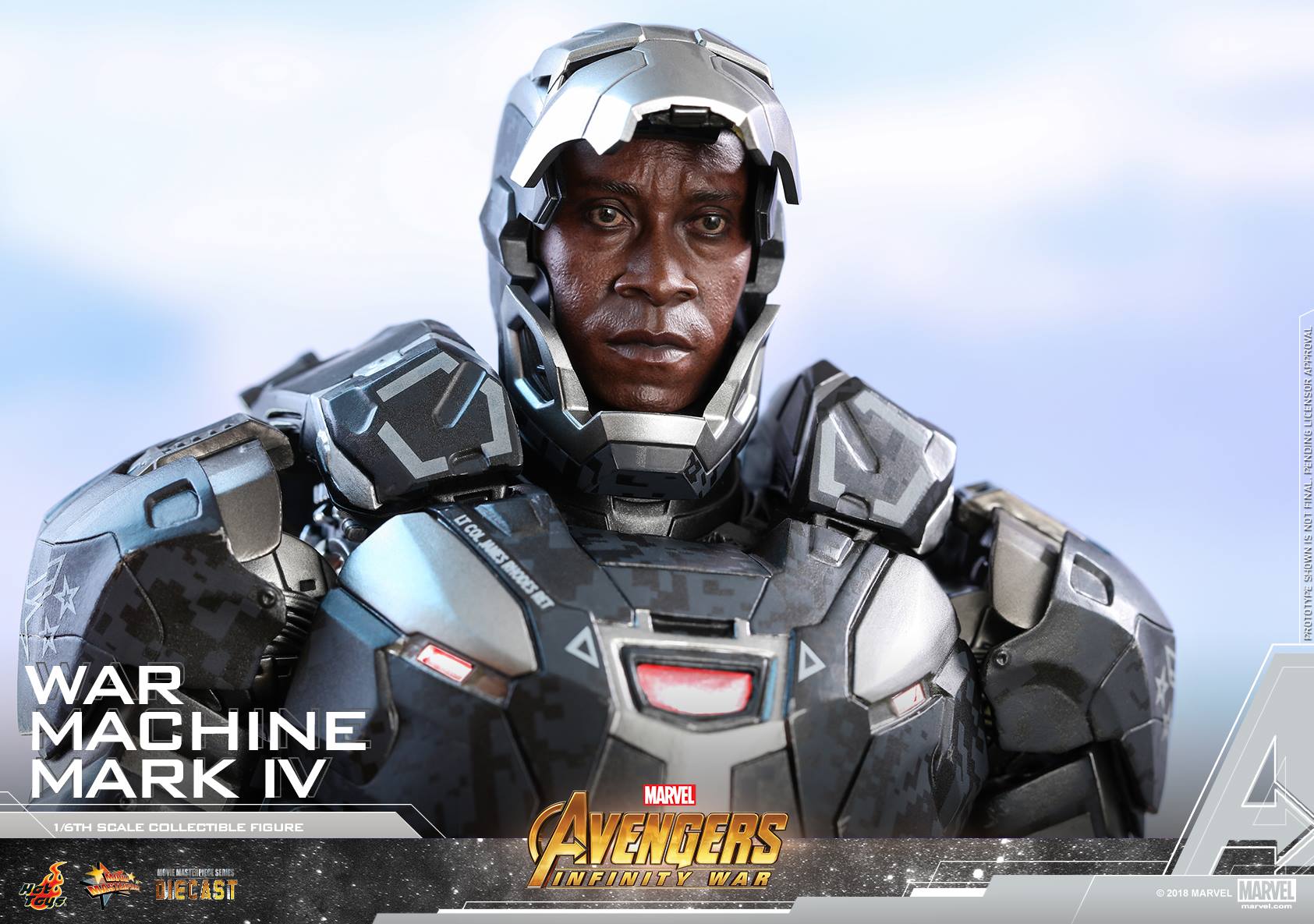 Hot Toys MMS499D26 AVENGERS: INFINITY WAR - WAR MACHINE MARK IV