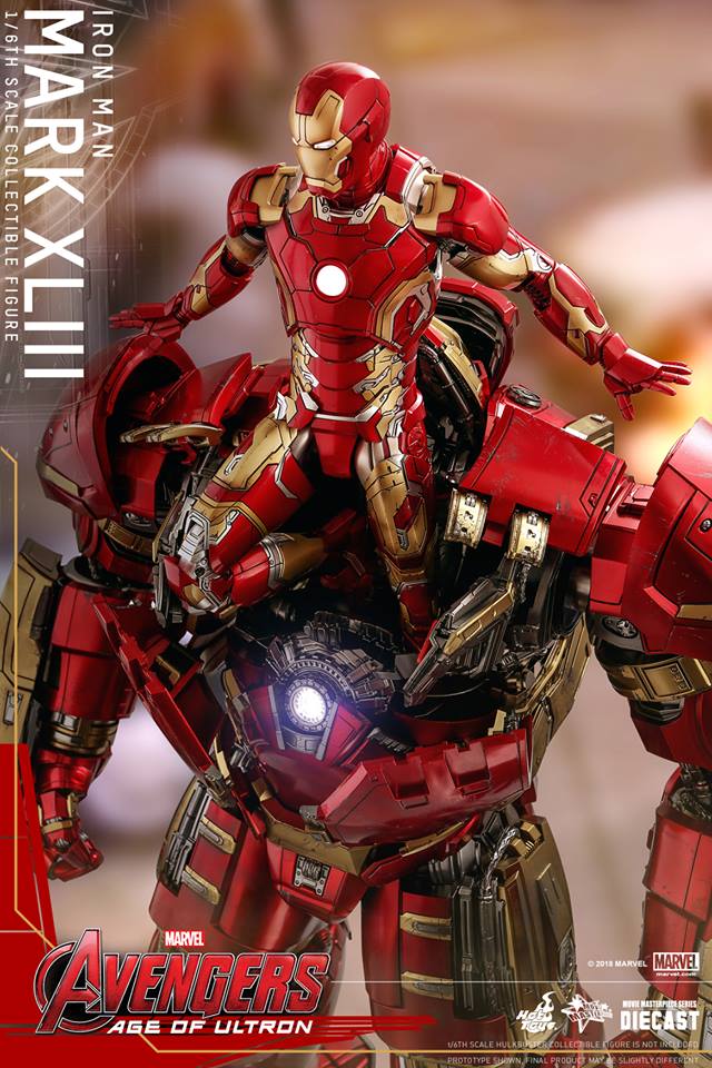 Hot Toys MMS278D09 AVENGERS AGE OF ULTRON - MARK XLIII (RE)