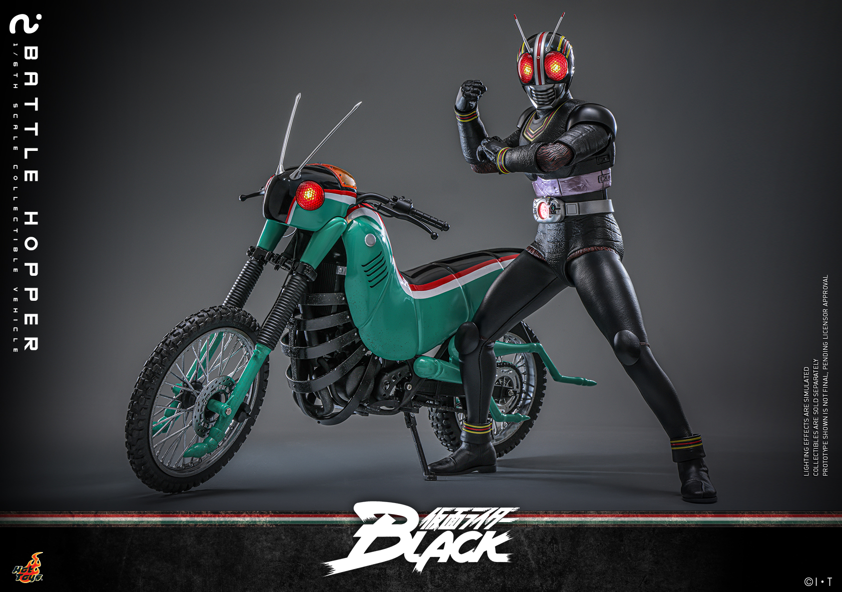 Hot Toys TMS161 Kamen Rider Black - Battle Hopper