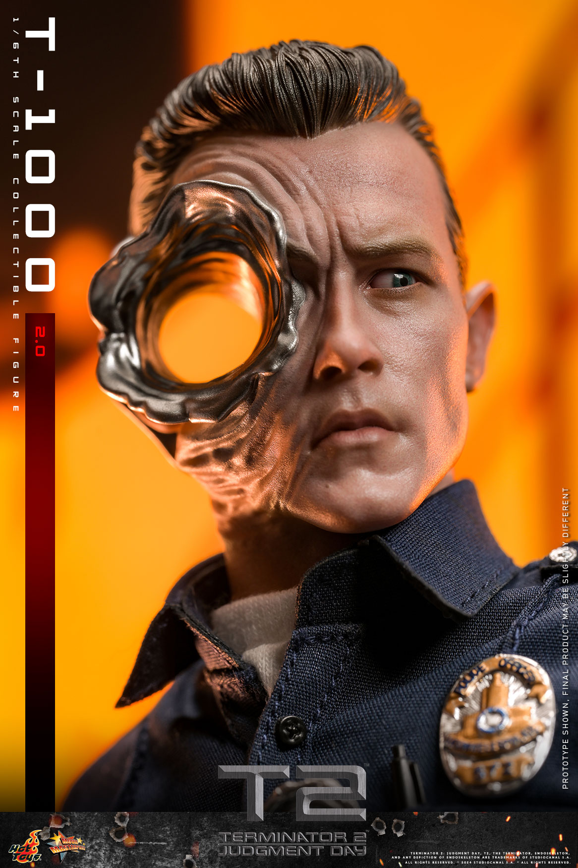 Hot Toys MMS774 Terminator 2: Judgment Day - T-1000 (2.0)