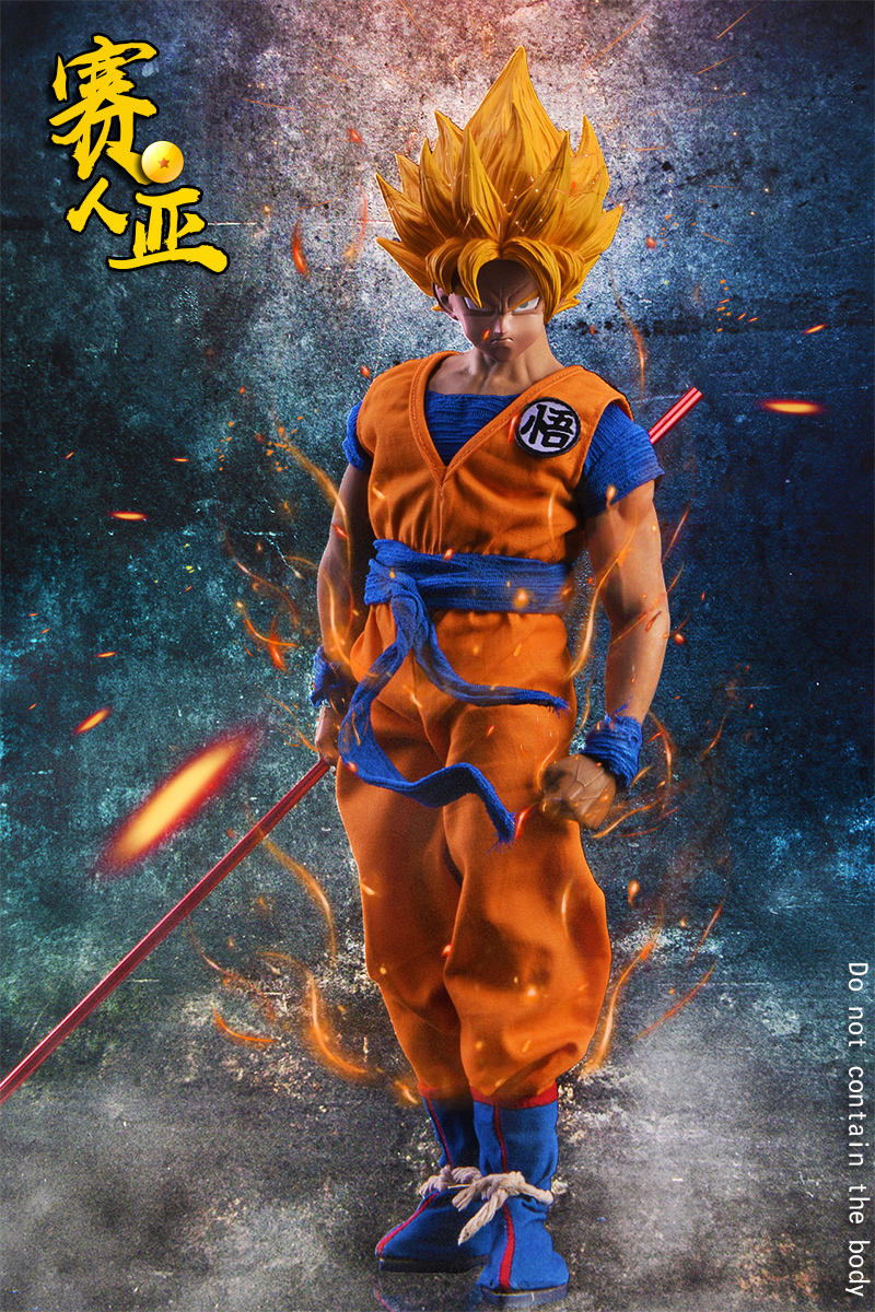 TYS Cosplay WU series 1/6 Saiyan Warrior Wu