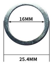 OT53 ชุดแหวน เพิ่ม-ลด 6 ชิ้น 16-30 mm ใส่ใบตัดเจียร ใส่หินเจีย/ เลื่อยวงเดือน