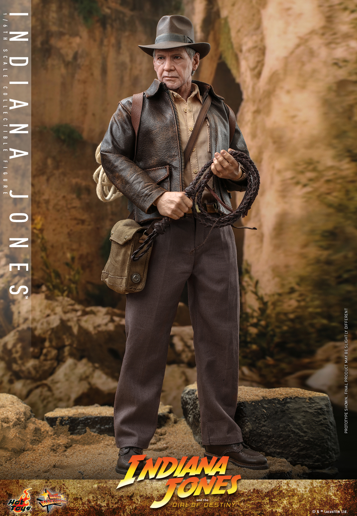 Hot Toys MMS716 1/6 Indiana Jones and the Dial of Destiny - Indiana Jones