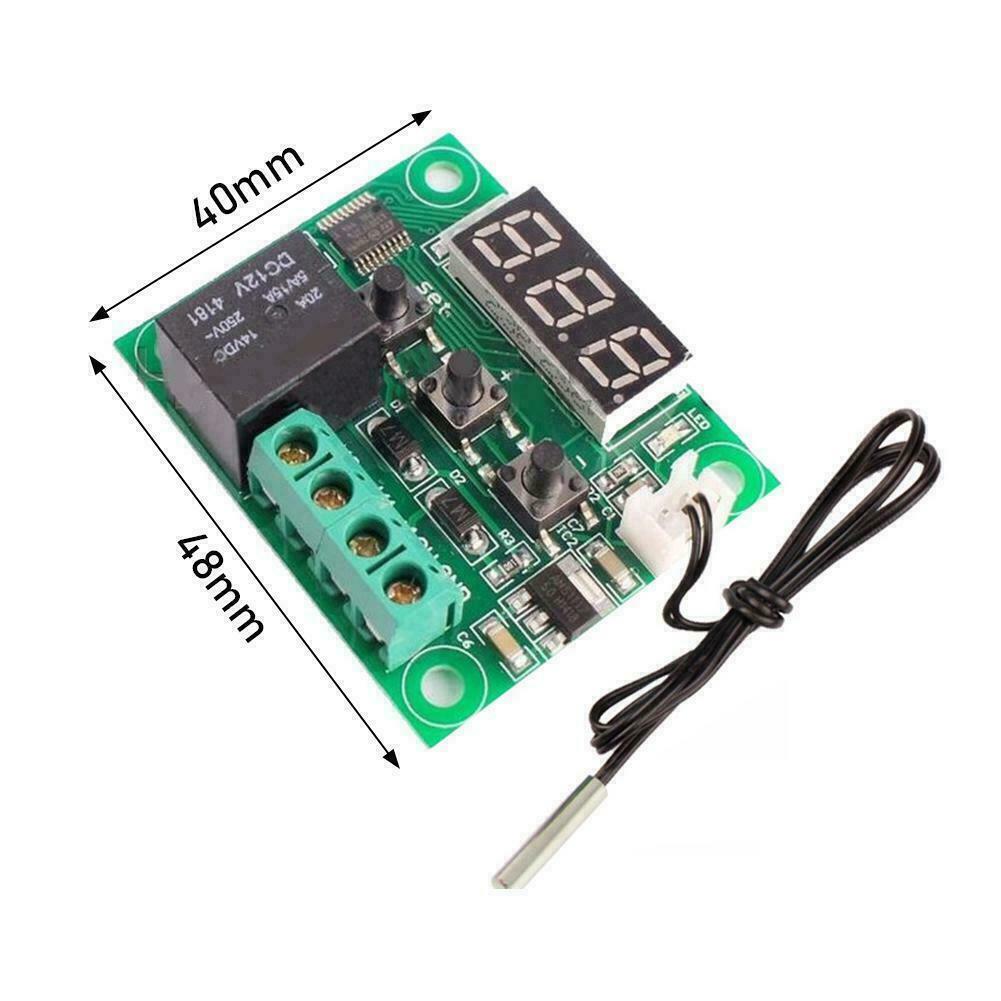 OT80 วงจร สวิทซ์ควบคุมการทำงานด้วยอุณหภูมิ รุ่น W1209 -50-110c