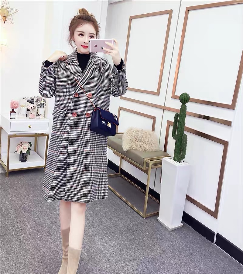 เสื้อโค้ทกันหนาวสไตล์สาวเกาหลี