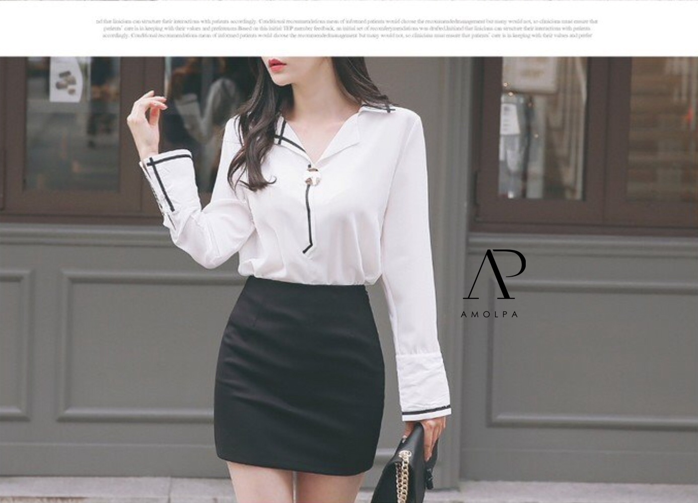 เสื้อเชิ้ตสไตล์เก๋ ที่คู่ควรกับคุณๆ ดีไซต์แขนบาน ปลายแขนปักหมุดอะไหล่สีเงินอย่างดี เนื้อผ้าชีฟองผ้าเนื้อละเอียด ลื่น มีน้ำหนัก ปลายแขนบานผ่า เดินริบบิ้นสีตัด ประดับกระดุมเม็ดใหญ่ สวยเก๋ใส่ง่าย ใส่สบายมากๆ รับรองตัวนี้ไม่ผิดหวัง จัดเลยจ้าา