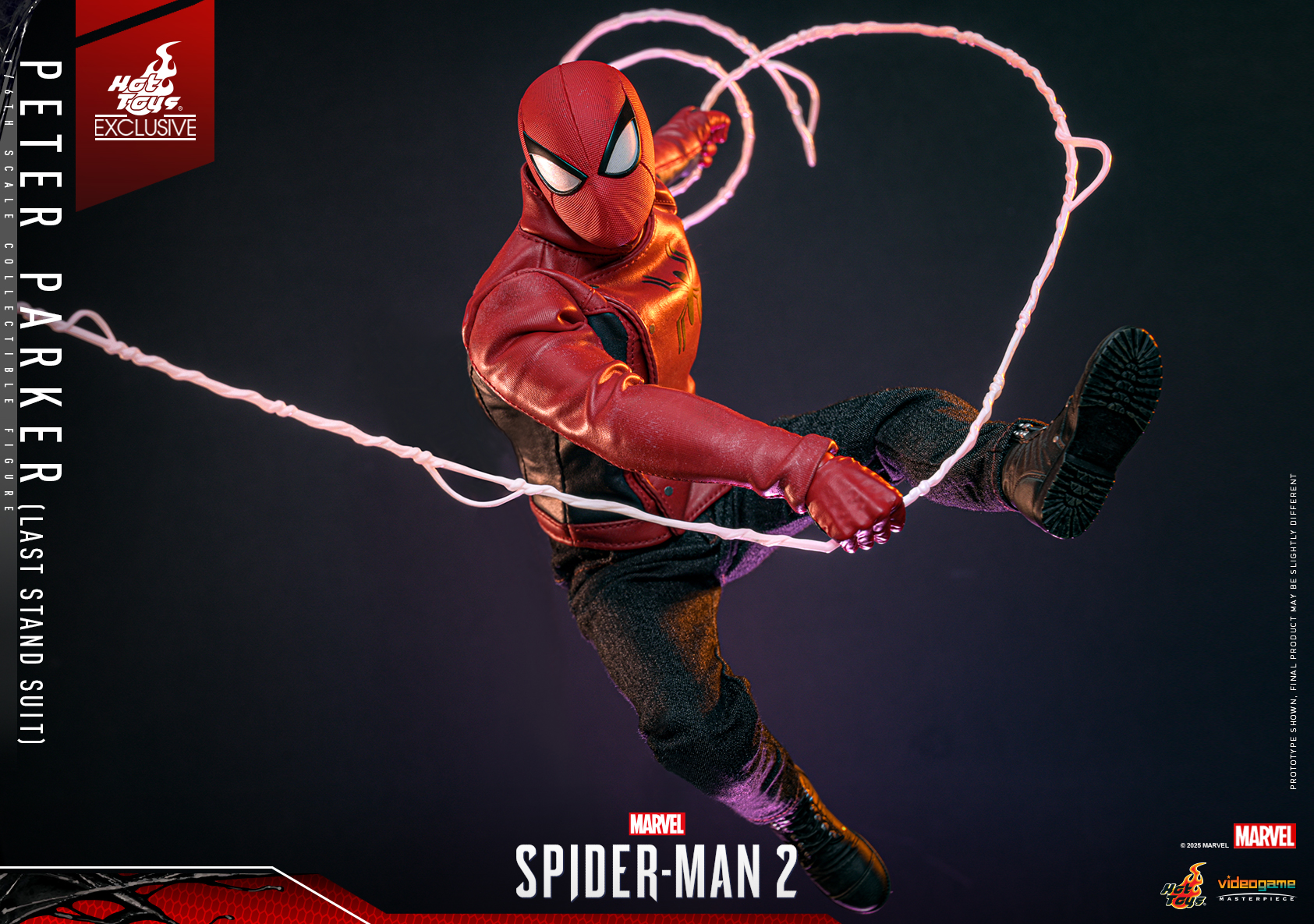 Hot Toys VGM71 Marvel's Spider-Man 2 - Peter Parker (Last Stand Suit) [Hot Toys Exclusive]