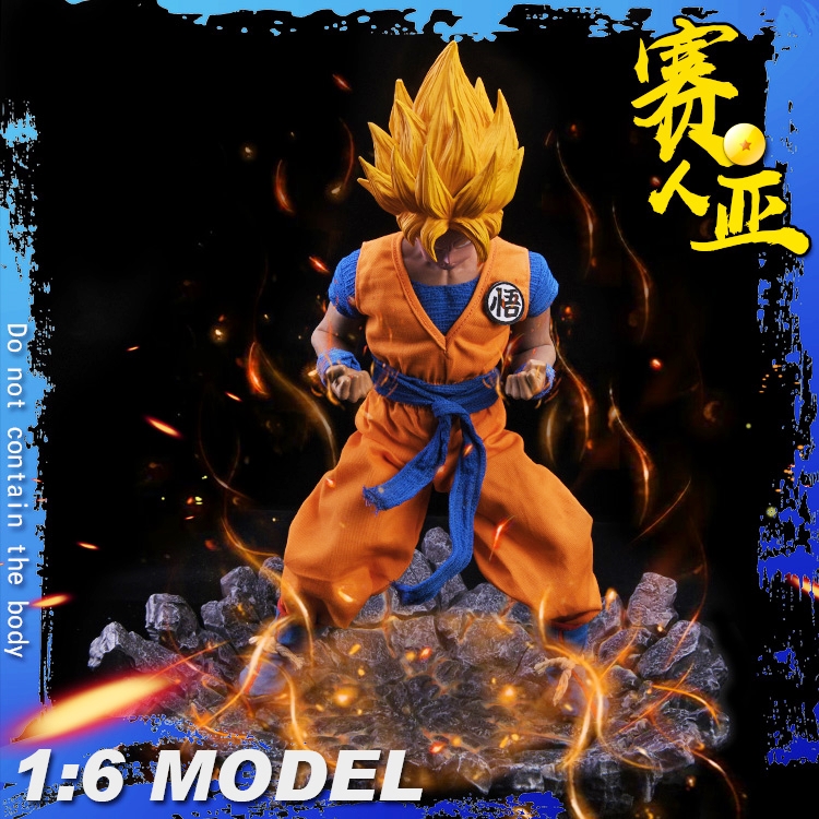 TYS Cosplay WU series 1/6 Saiyan Warrior Wu