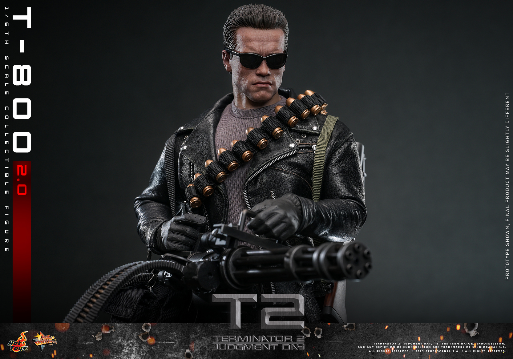 Hot Toys MMS795 Terminator 2: Judgment Day - T-800 (2.0)