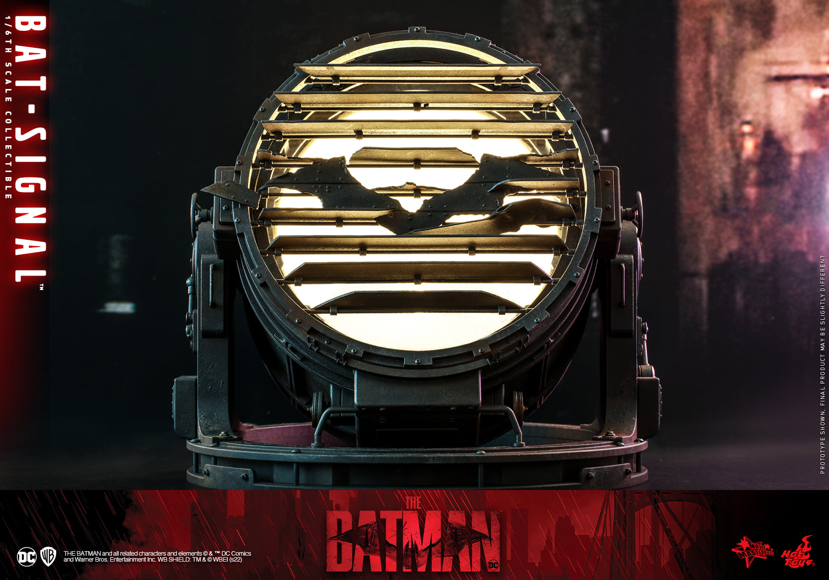 Hot Toys MMS640 1/6 The Batman - Bat-Signal