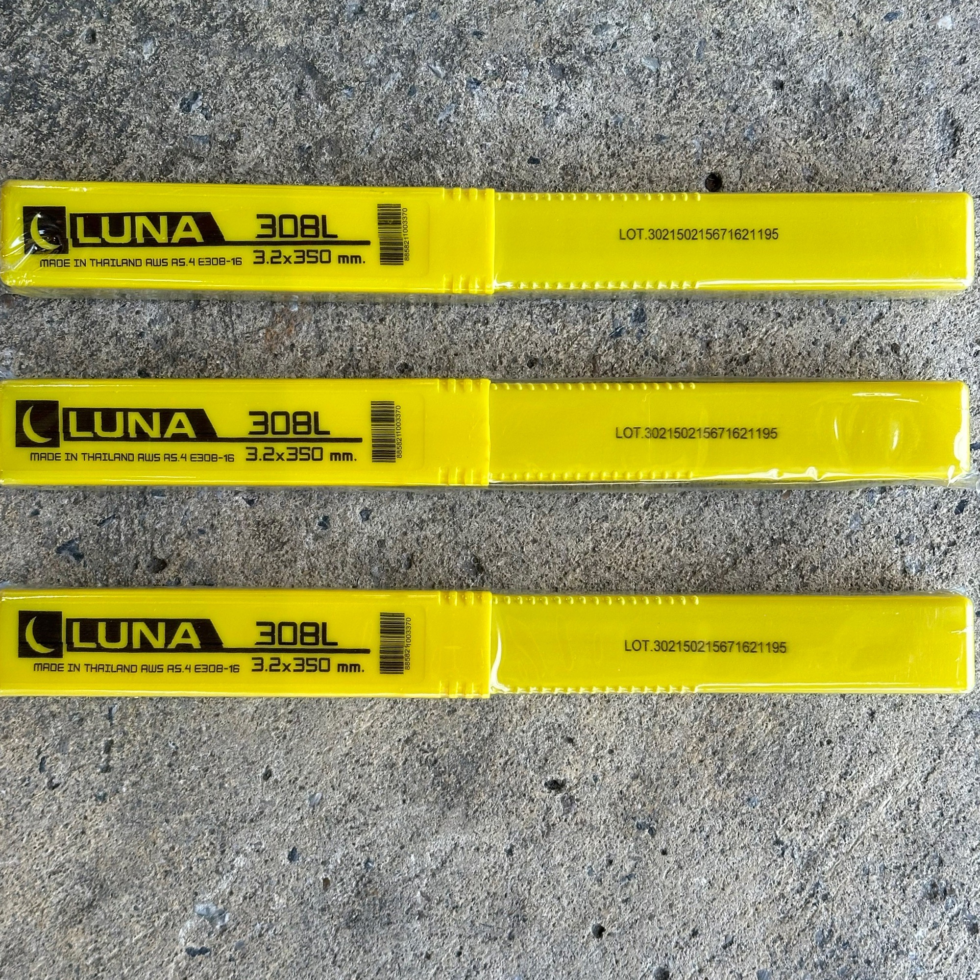 ลวดเชื่อมสเตนเลส LUNA 308L-16 ผลิตในไทย