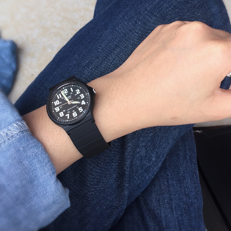 นาฬิกาข้อมือ Casio Standard สายยางเรซิ่น รุ่น MQ-71 Series MQ-71-1B MQ-71-2B MQ-71-4B