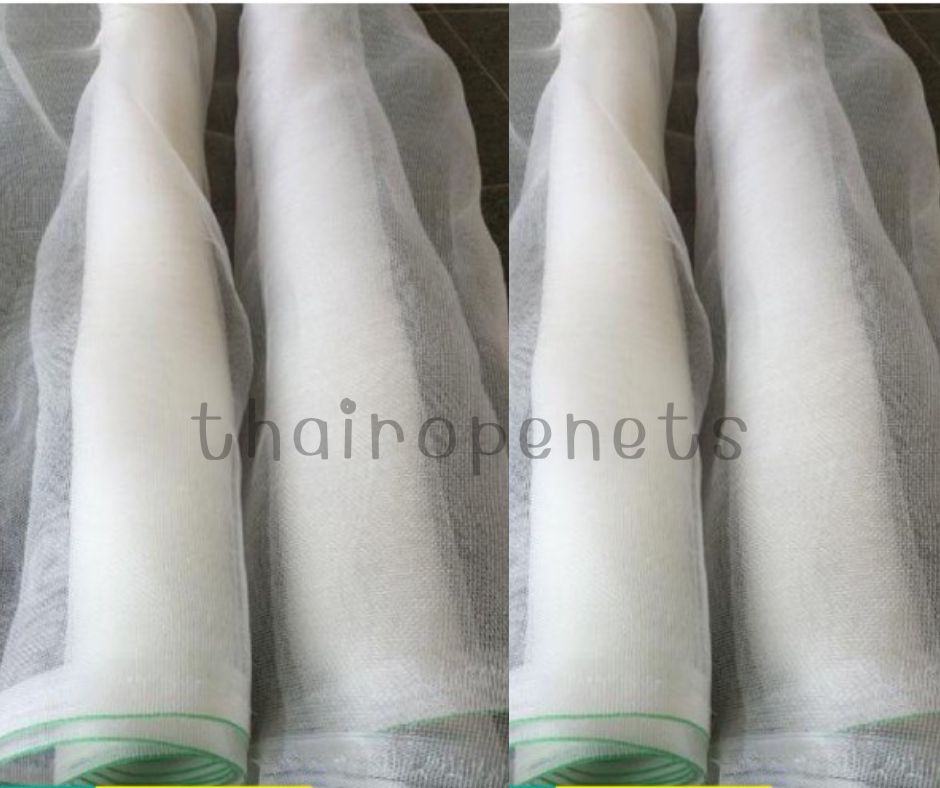 มุ้งไนล่อนขาว (ฺWhite Nylon Net) ตาข่ายไนล่อน มีลักษณะคล้ายมุ้งลวดประตูหน้าต่าง นิยมใช้เป็นมุ้งกันแมลงหรือศัตรูพืช เหมาะแก่การทำเกษตร หรือ กระชังเลี้ยงสัตว์น้ำ