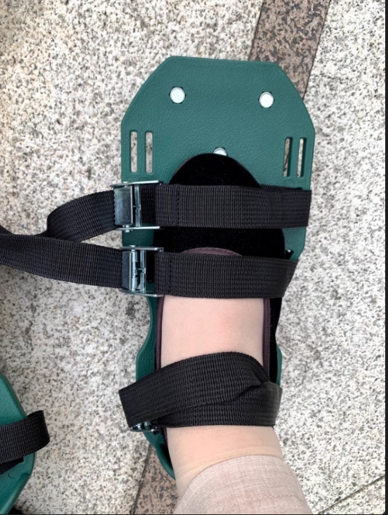 OT226 รองเท้าหนาม กันรอย กันลื่น สำหรับใส่ ทาสี พื้นอีพ็อกซี่ รองเท้าก่อสร้าง