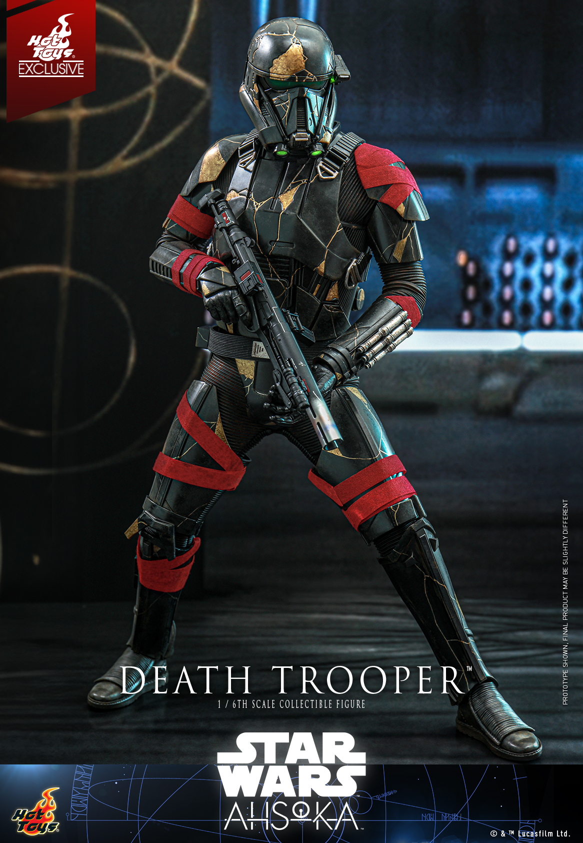 Hot Toys TMS134 Star Wars: Ahsoka - Death Trooper [Hot Toys Exclusive]