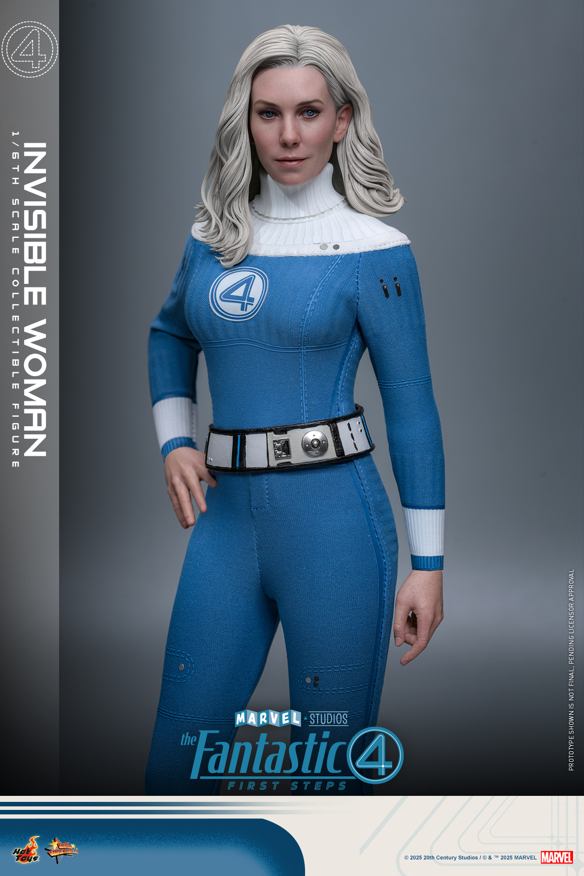 Hot Toys MMS823 The Fantastic Four: First Steps - Invisible Woman