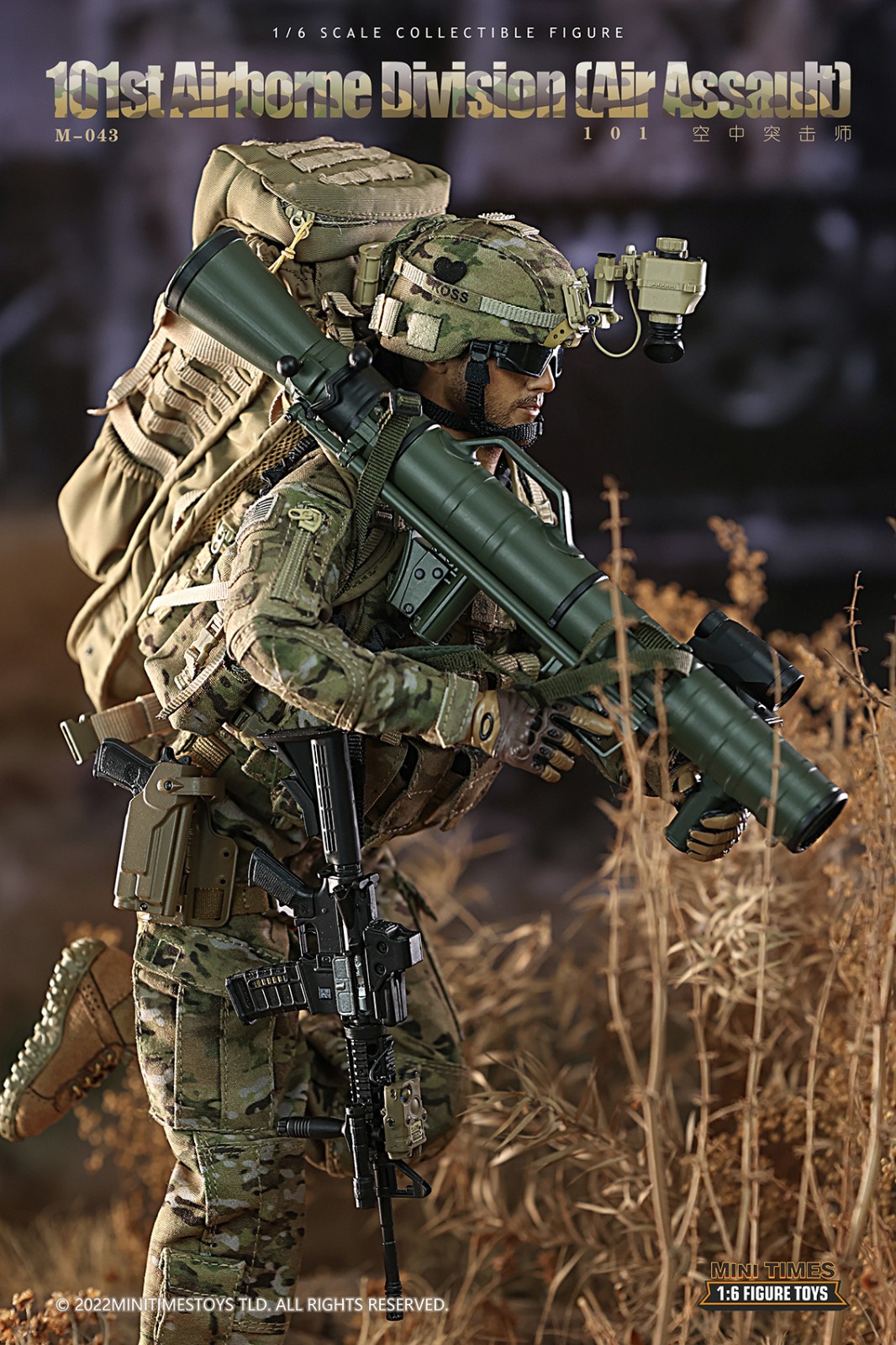 MINI TIME MT-M043 1/6 101st Airborne Division Air (Assault)