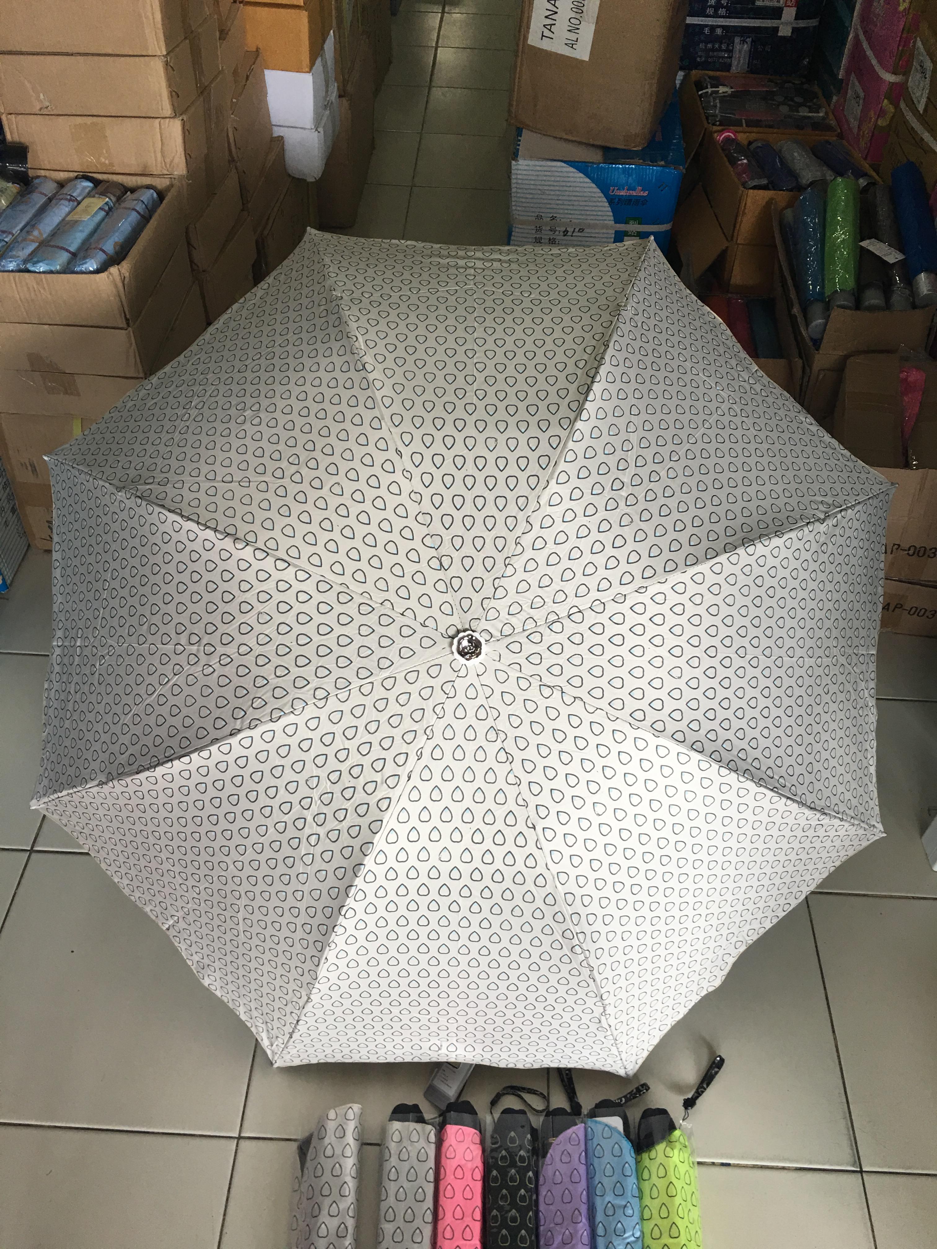 ร่มโค้งแฟชั่นยูวีดำ รหัส4302DA