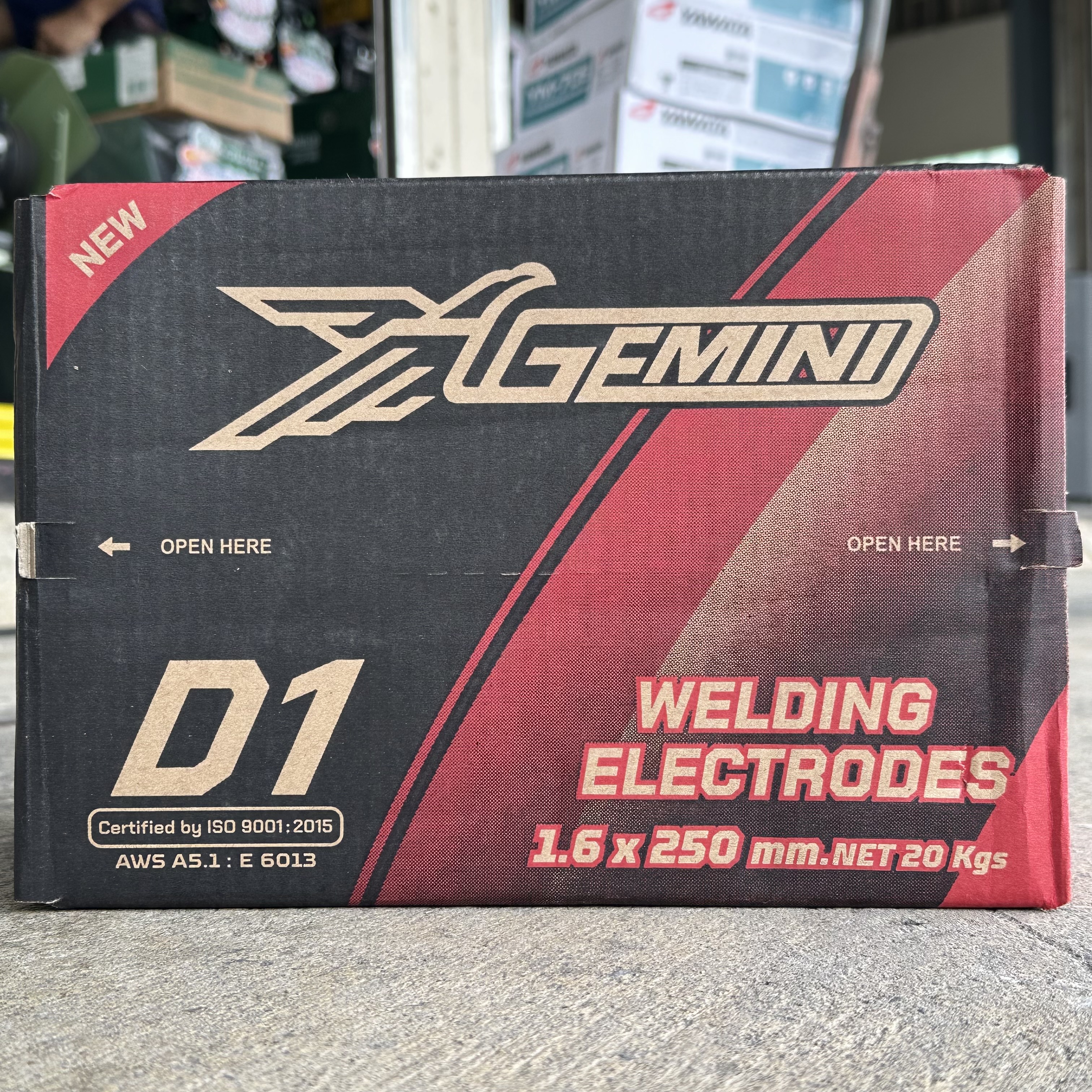 ลวดเชื่อมไฟฟ้า GEMINI D1 (ห่อ)