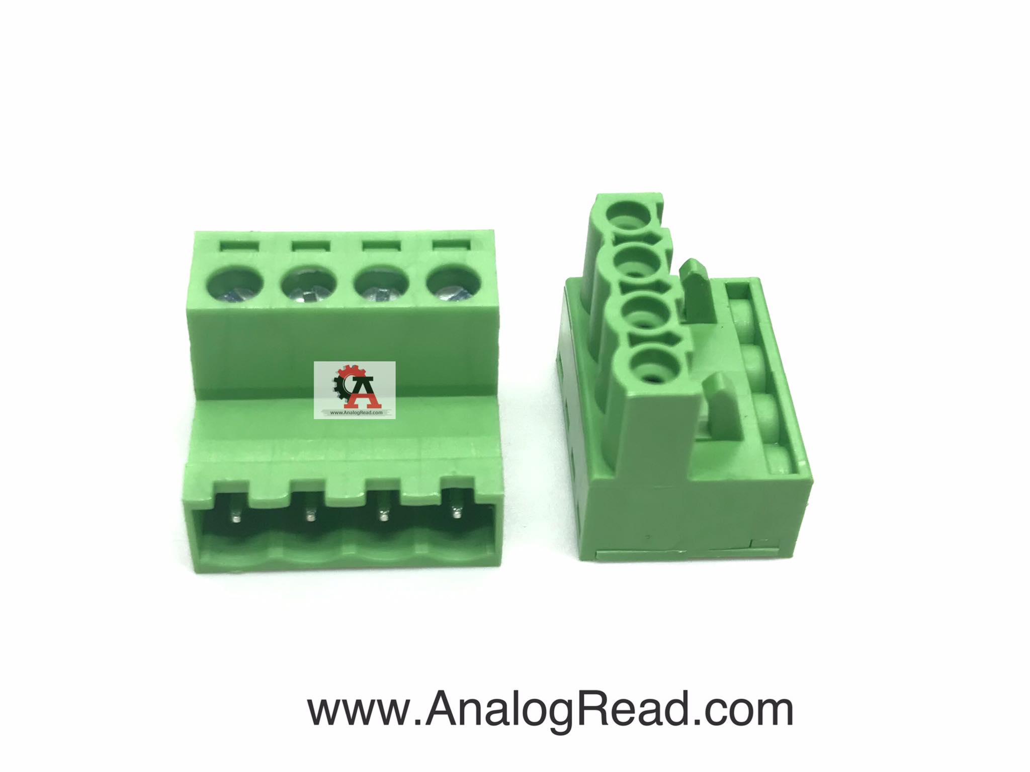 Green connector 4P (5.08mm)