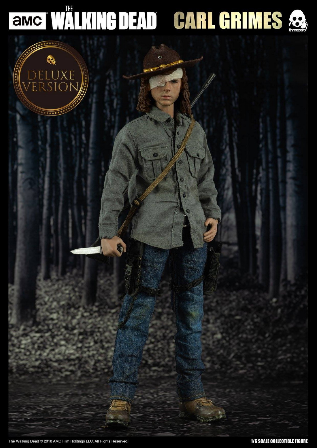 threezero 3Z0062 amc The Walking Dead - Carl Grimes (Deluxe Version)