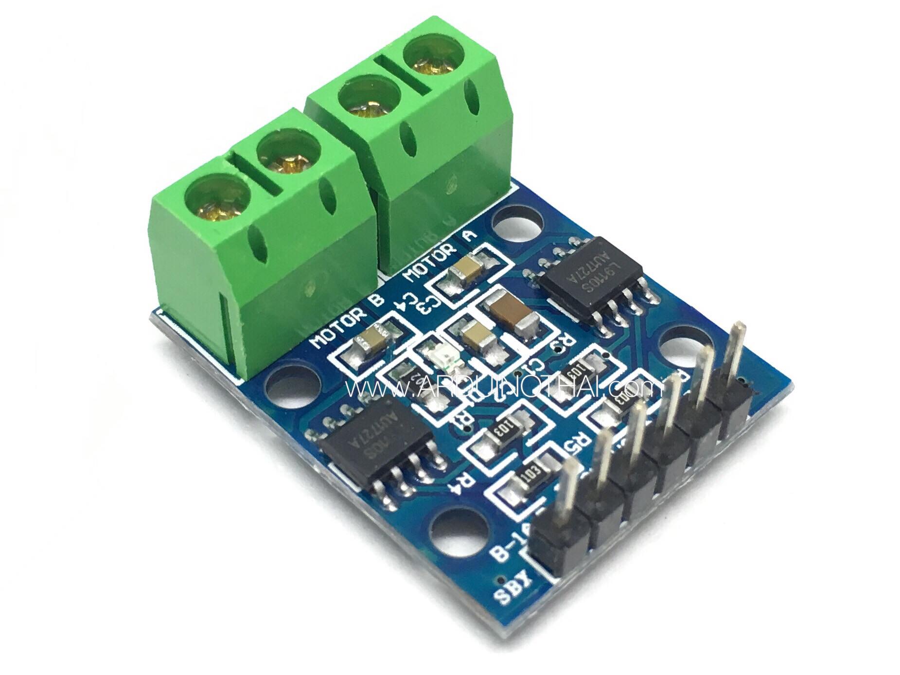 บอร์ดขับมอเตอร์ DC / stepper motor driver board (L9110S)