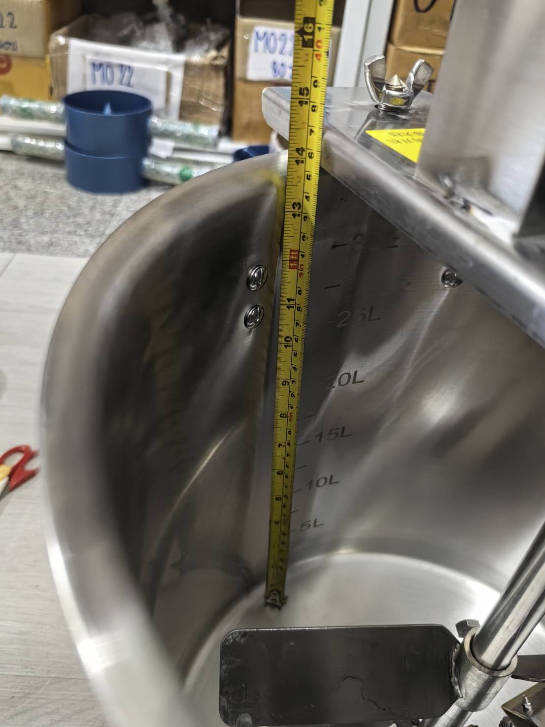 OT232 เครื่องกวนไส้ กวนโจ๊ก สังขยา ครีม แป้ง ทำขนมไทย รุ่นงานหนัก มอเตอร์ใหญ่แรงๆ