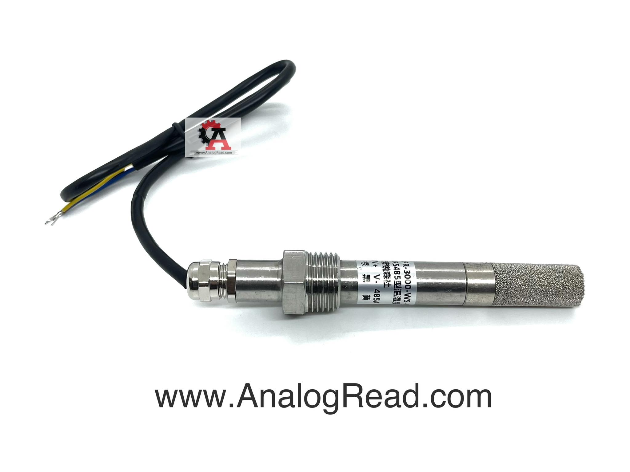 Temperature and humidity sensor transmitter RS485 (Quarter Pipe threaded probe)