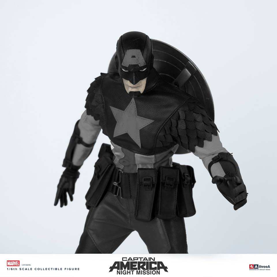 ThreeA x Marvel 1/6 NIGHT MISSION - CAPTAIN AMERICA