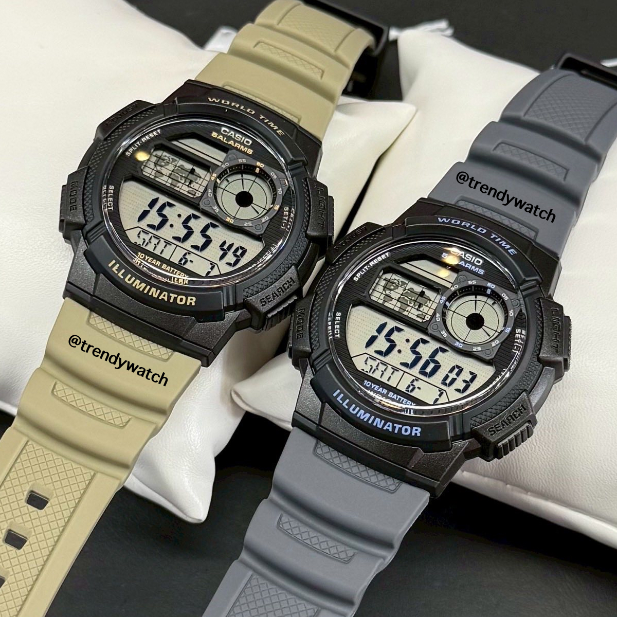 CASIO นาฬิกาข้อมือ CASIO Digital รุ่น AE-1000W Sereis AE-1000W-5A AE-1000W-8A