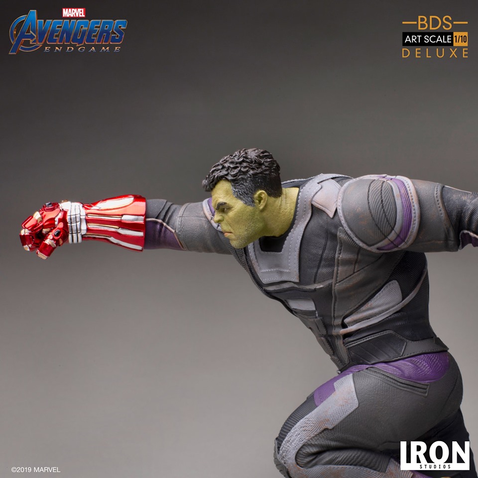 Iron Studios Deluxe BDS Art Scale 1/10 Avengers: Endgame - Hulk (แกะเช็คลงกล่องไม่โชว์)