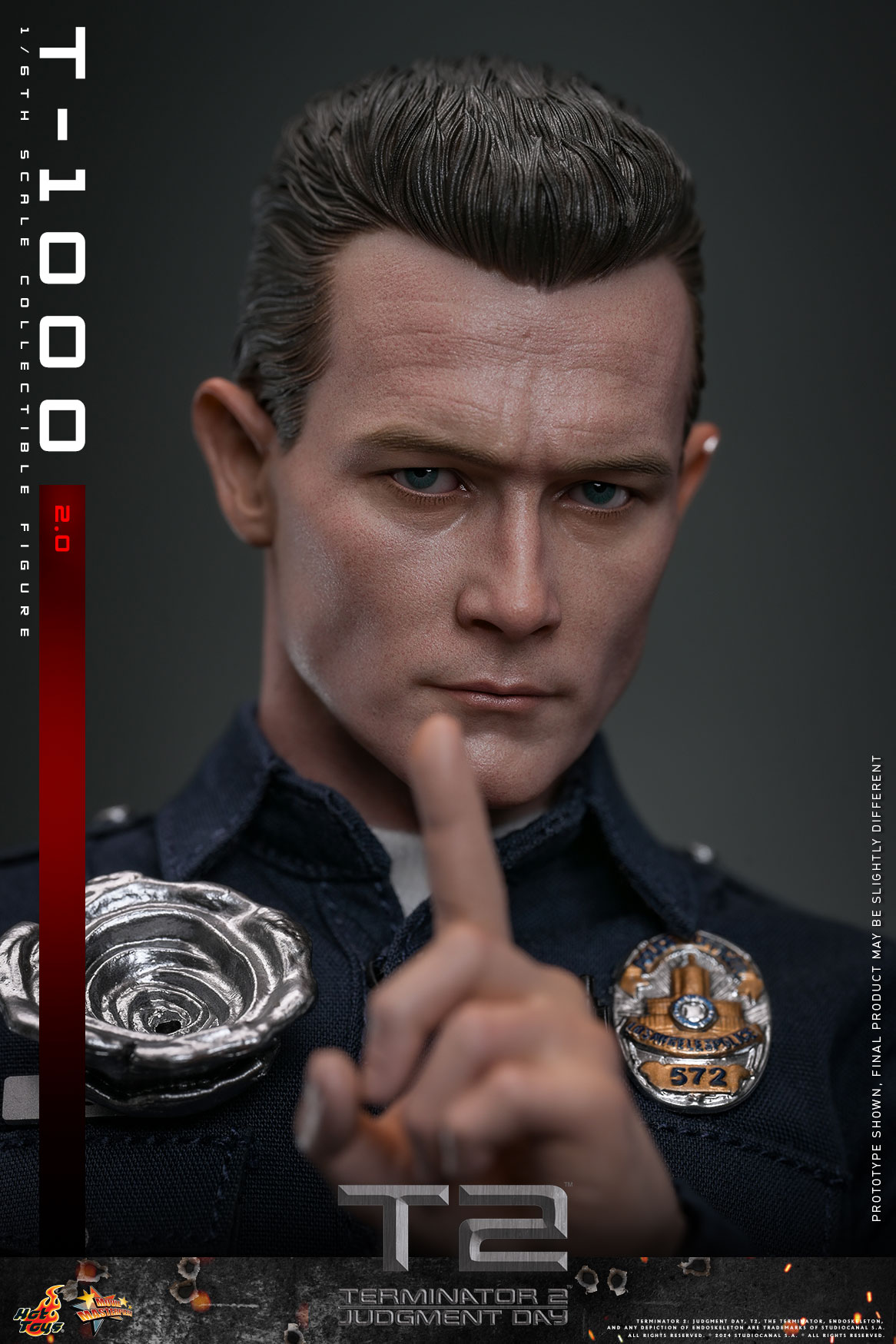 Hot Toys MMS774 Terminator 2: Judgment Day - T-1000 (2.0)