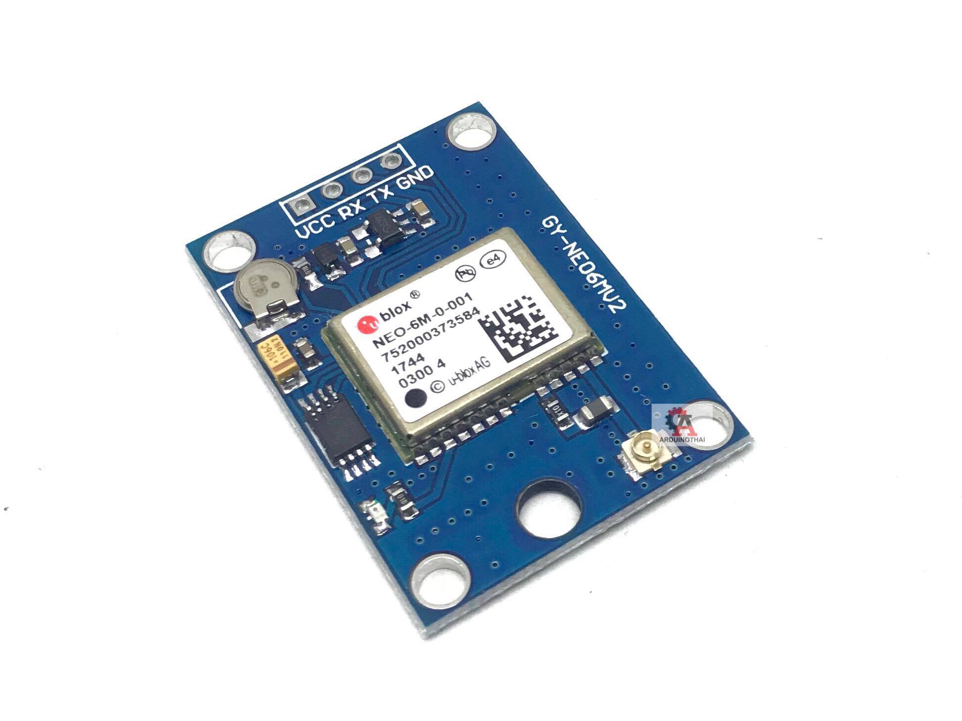 Ublox NEO-6M GPS Module with Removable Antenna (UART interface)