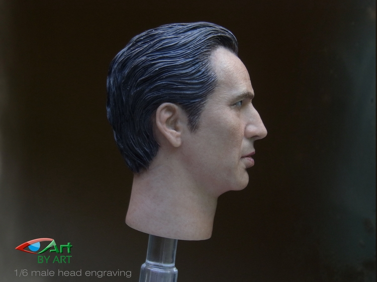 BY-ART BA-001 Nicolas Cage Headsculpt