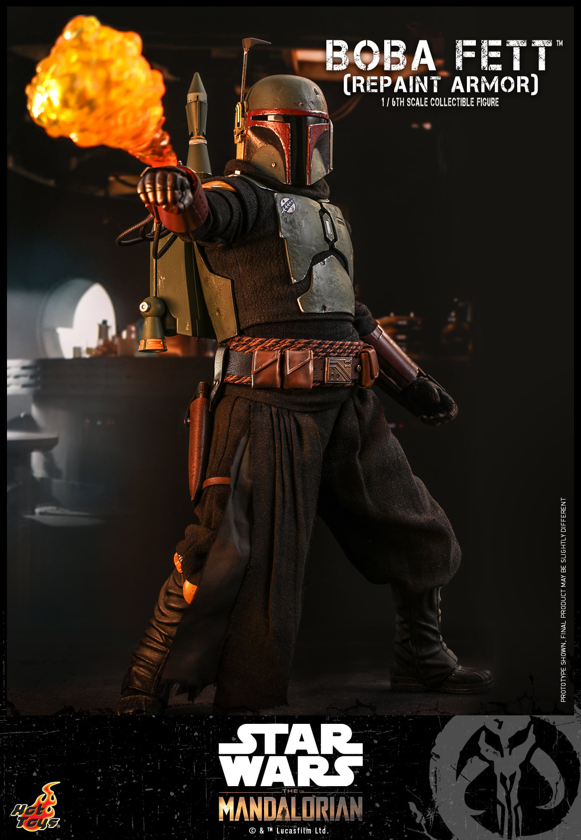 Hot Toys TMS055B 1/6 Star Wars: The Mandalorian™ - Boba Fett (Repaint Armor) (Special Edition)