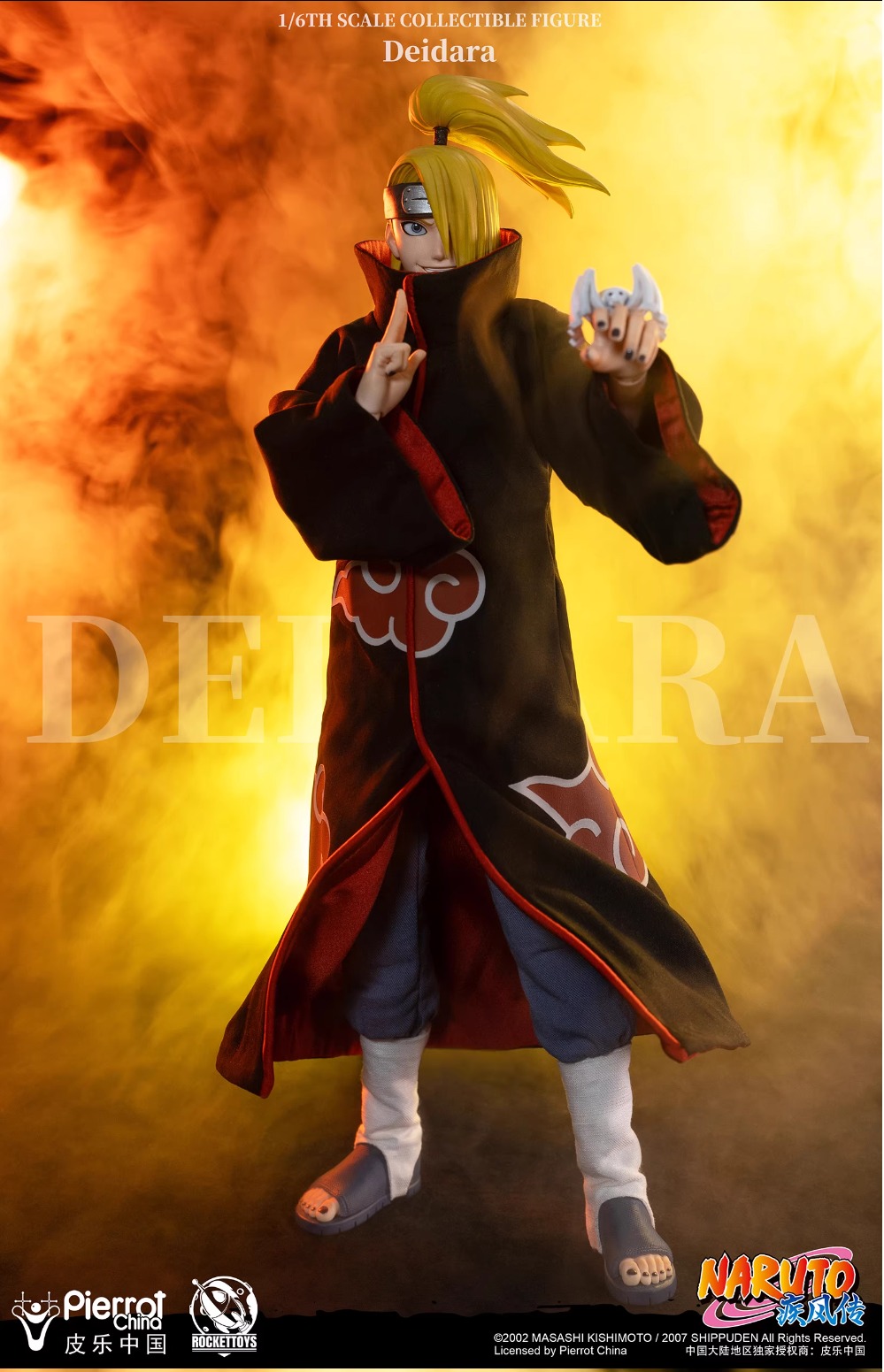 ROCKETTOYS ROC-008 1/6 Naruto Shippuden - Deidara