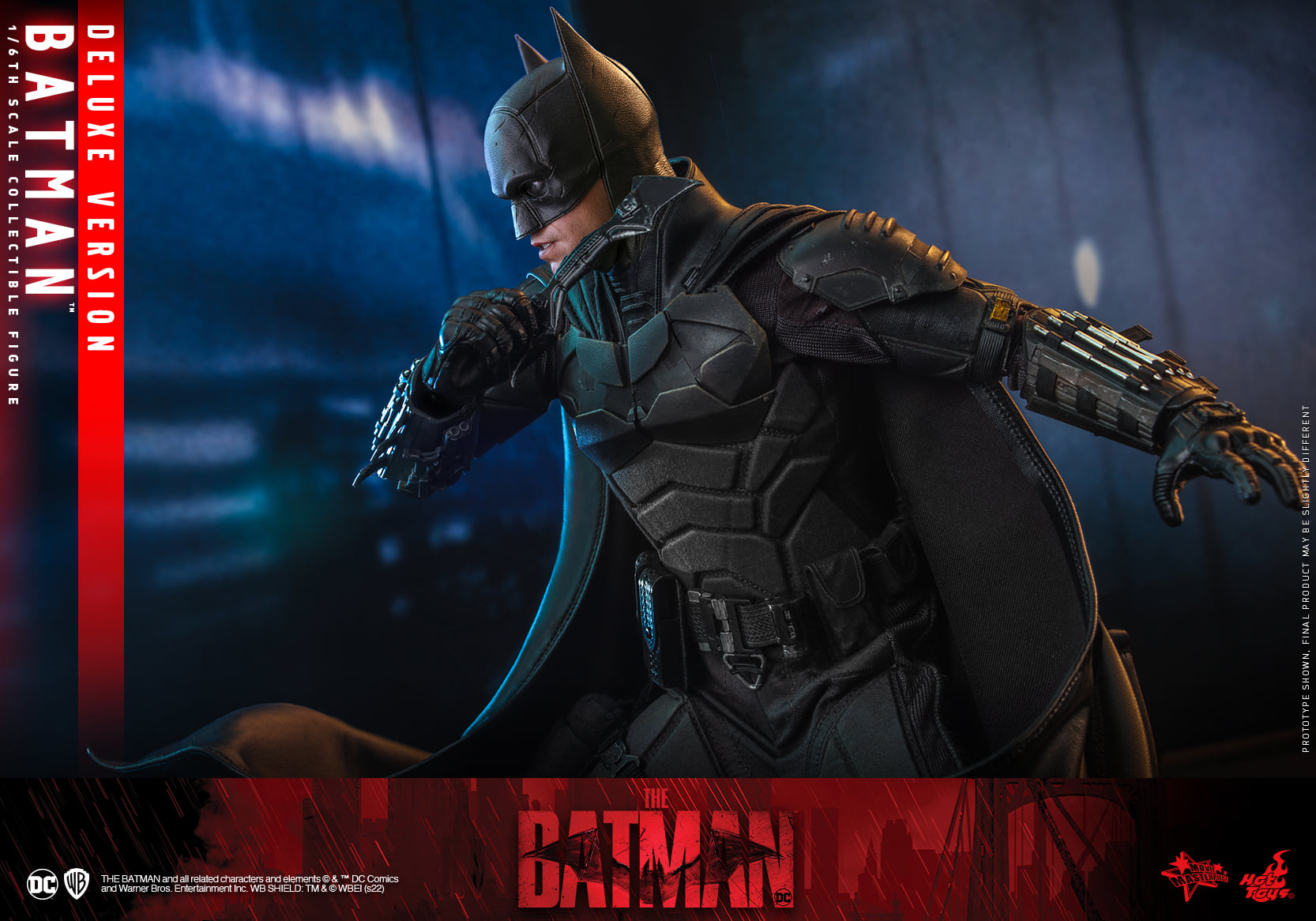 Hot Toys MMS639 1/6 The Batman - Batman (Deluxe Version)