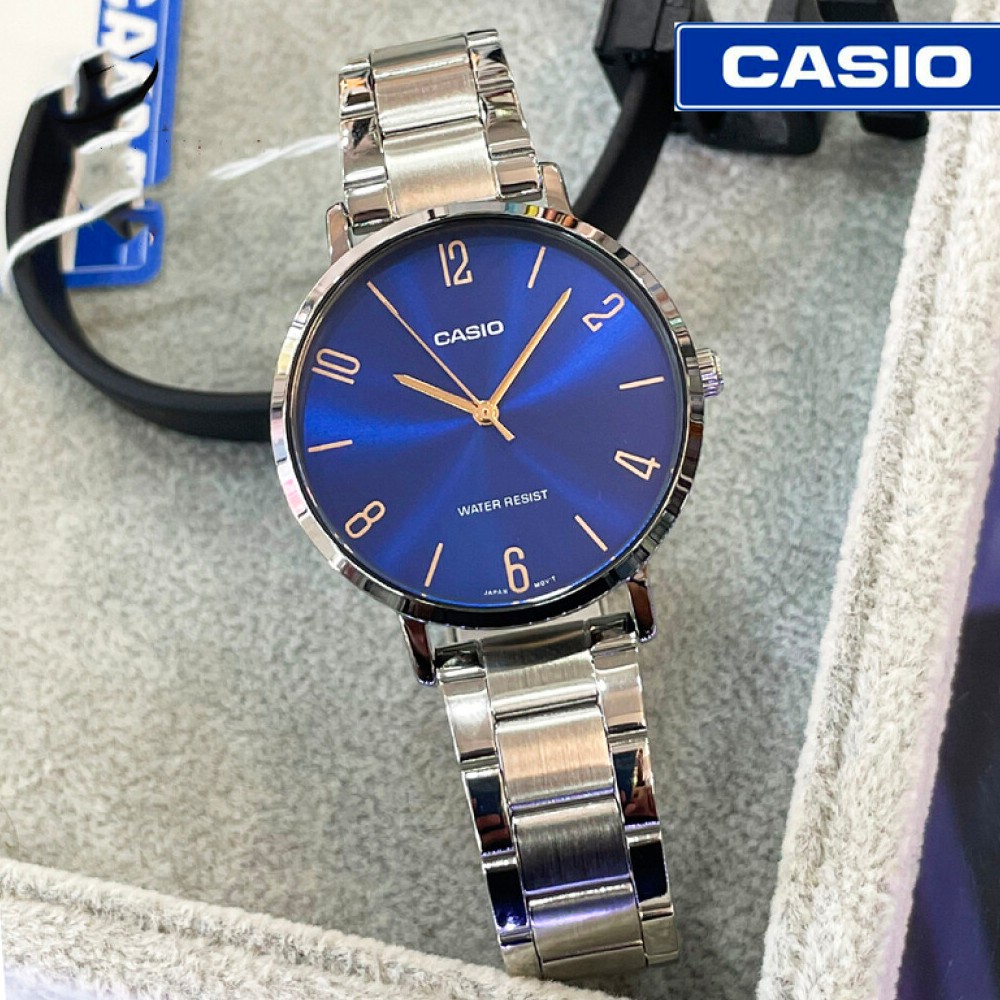 นาฬิกา Casio Standard Women นาฬิกาข้อมือผู้หญิง รุ่น LTP-VT01D LTP-VT01D-1B LTP-VT01D-2B LTP-VT01D-7
