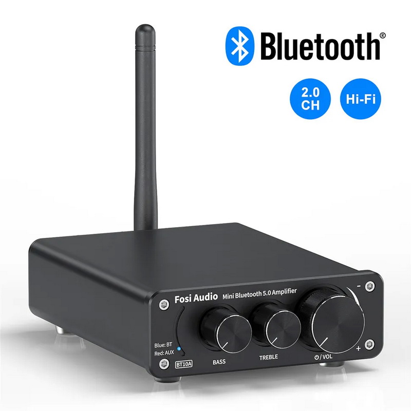 Fosi Audio BT10A Bluetooth Amplifier ClassD ชิป TPA3116D2 ประกันศูนย์ไทย