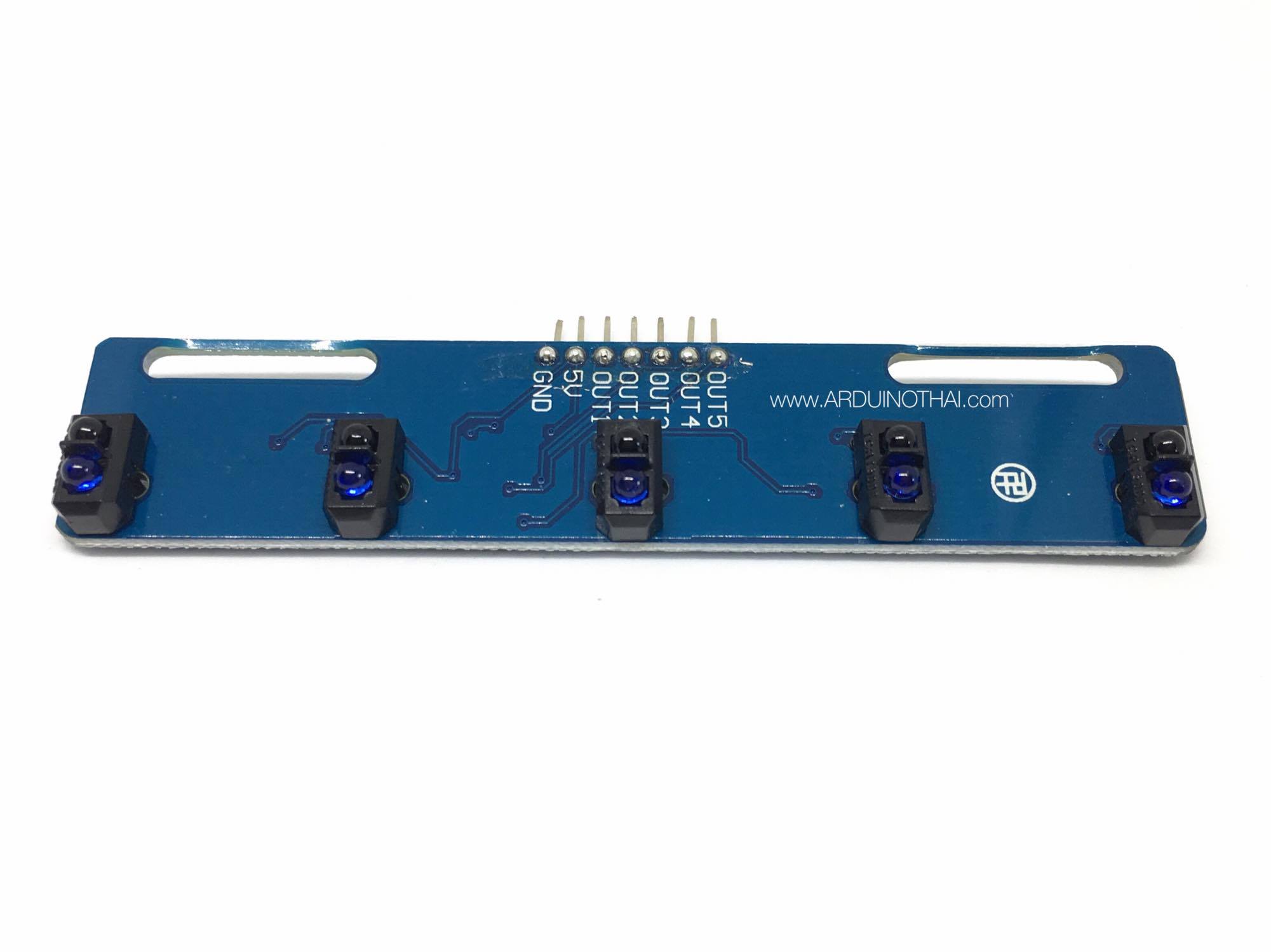 5-way Tracking Sensor Module TCRT5000 เซนเซอร์ตรวจจับเส้นขาว-ดำ สต็อกไทยส่งไว