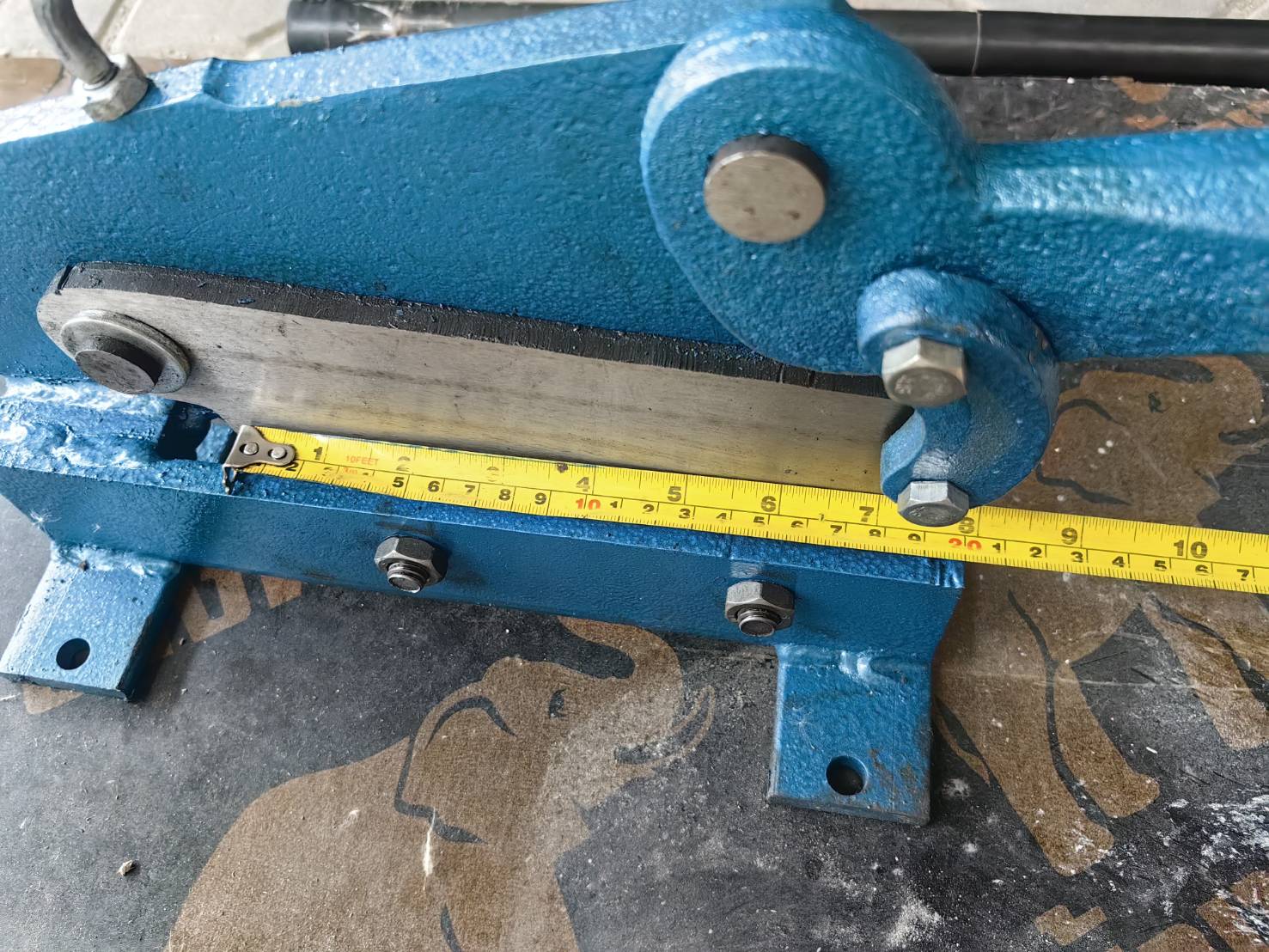 CP20 แท่นตัดเหล็กแผ่น มีด 20cm *** ไม่แถมด้าม เมทัลชีท อลูมิเนียม ทองแดง ตัดง่าย รอยตัดสวย ทนทาน