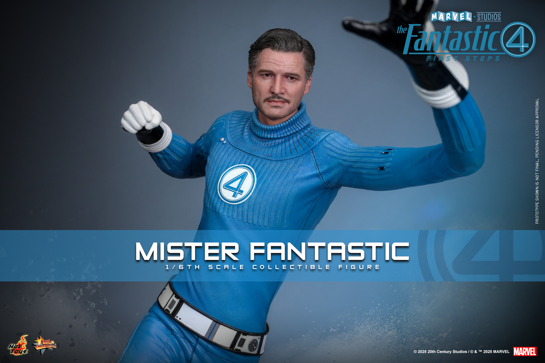 Hot Toys MMS821 The Fantastic Four: First Steps - Mister Fantastic