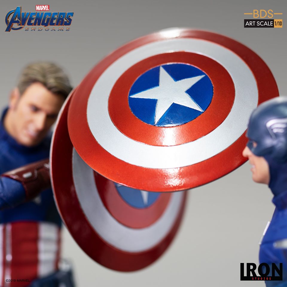 Iron Studios BDS Art Scale 1/10 Avengers: Endgame - Captain America 2012 (16F)