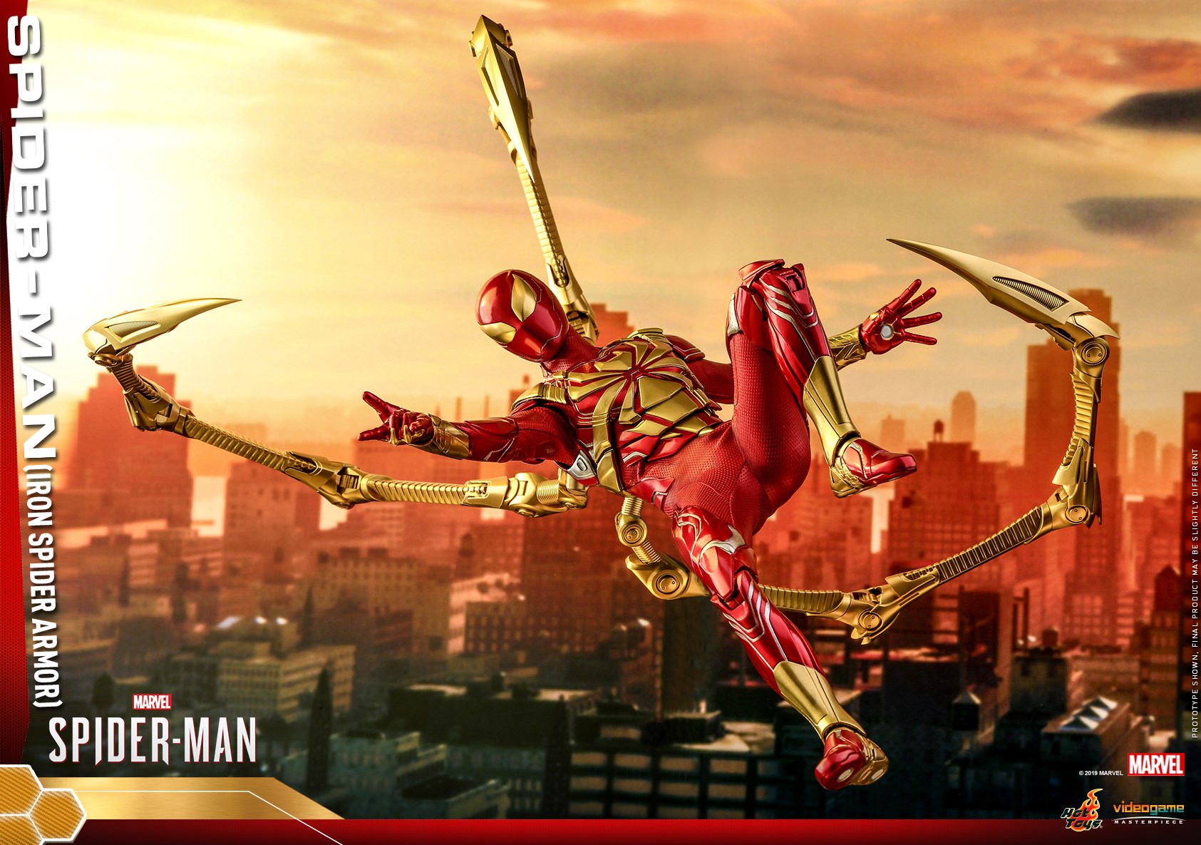 Hot Toys VGM38 Marvel's Spider-Man 1/6 Spider-Man (Iron Spider Armor)